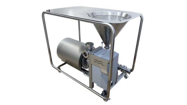 Hybrid powder mixer