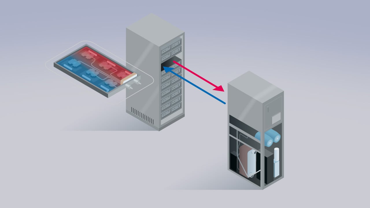 Single-phase immersive IT chassis