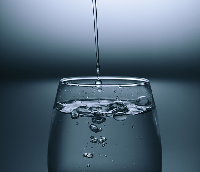 Glass of water 